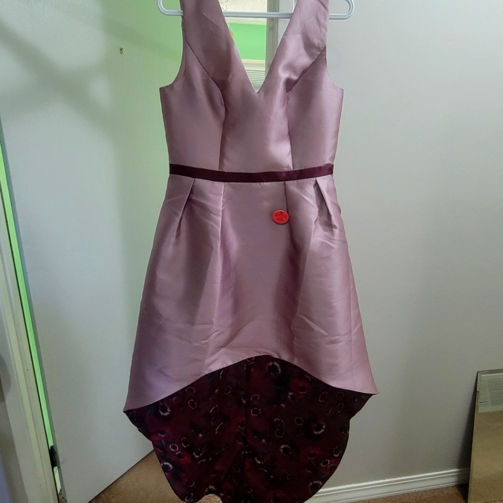 Hi Lo dress Chi Chi London UK14